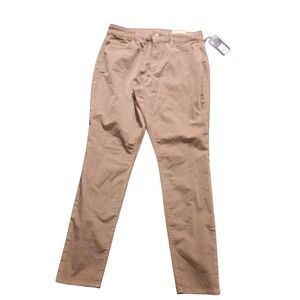 Universal Thread‎ Corduroy Pants Womens 10 30R Brown High Rise Skinny 5 Pocket